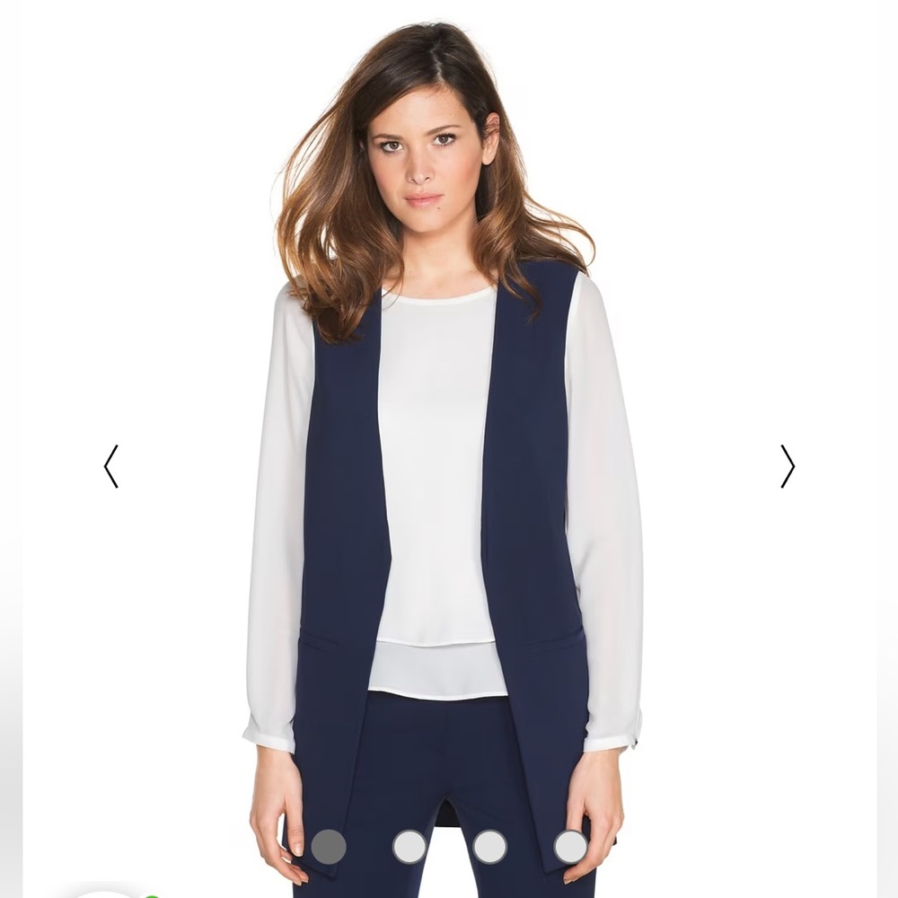 White House Black Market Blazer Vest